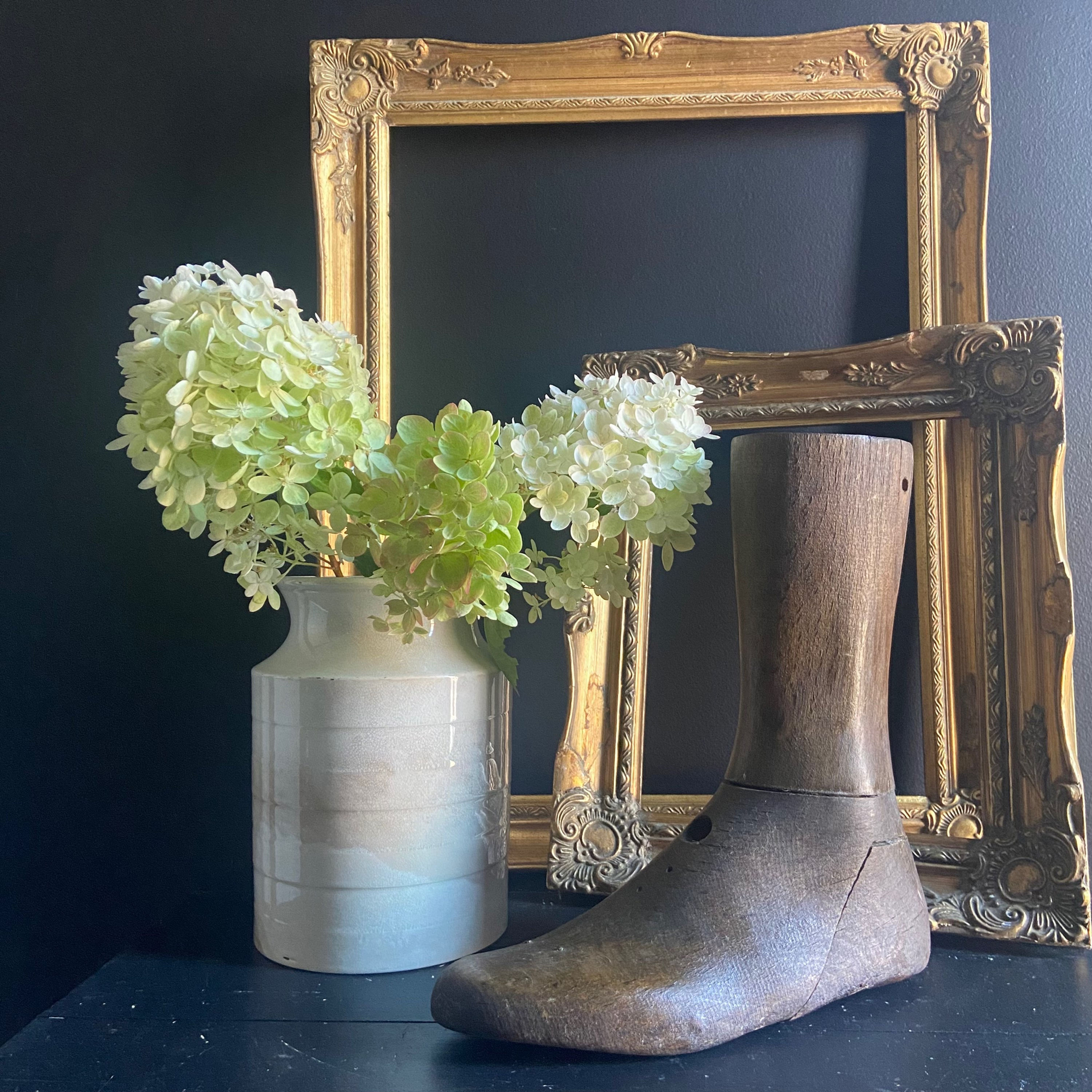 A Fabulous Vintage Hard Wood One Piece Shoe Last