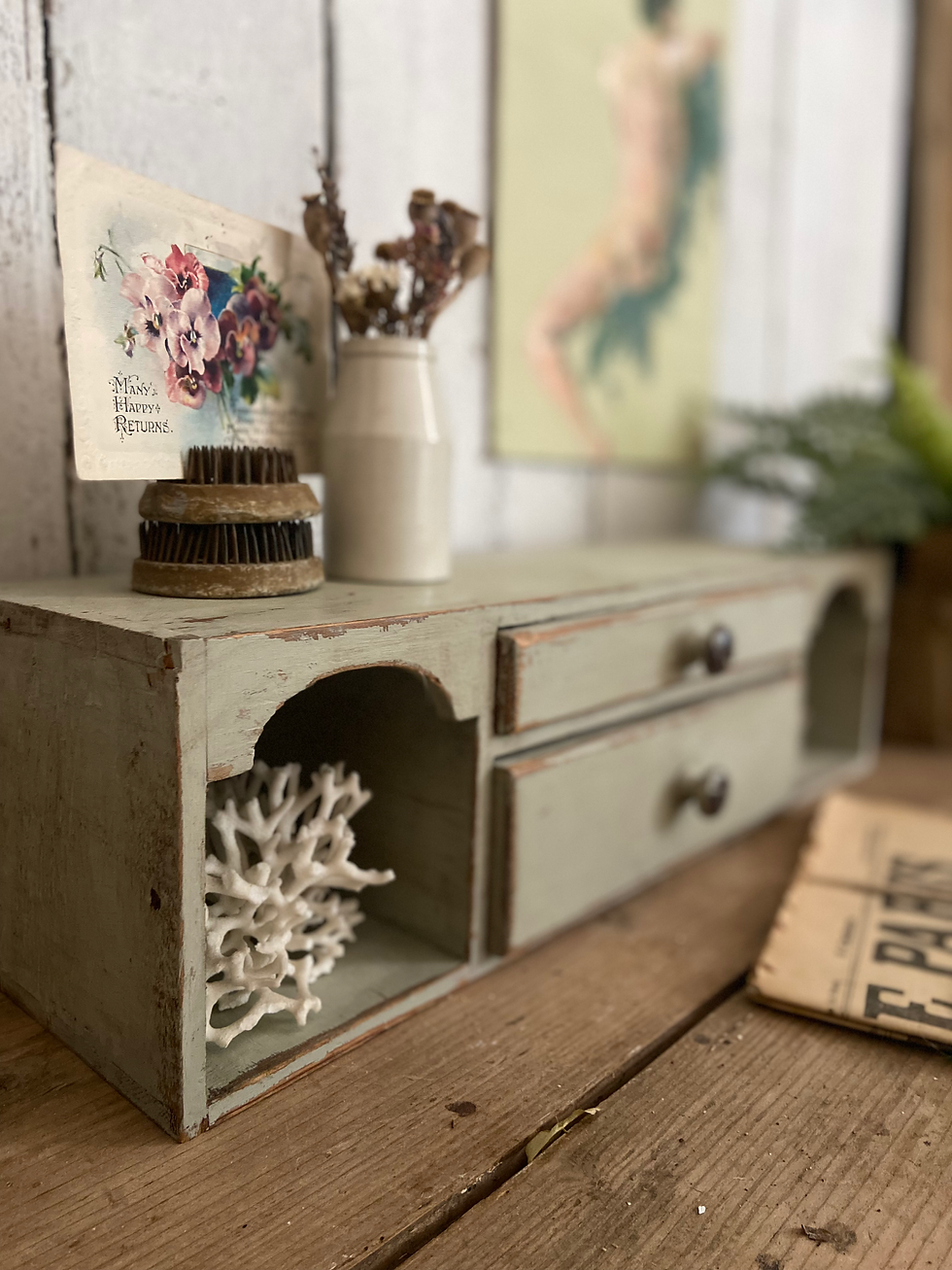 A Gorgeous Set of Drawers and Pigeon Holes