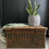 Thumbnail: Vintage Laundry Hamper with Unusual Typography 