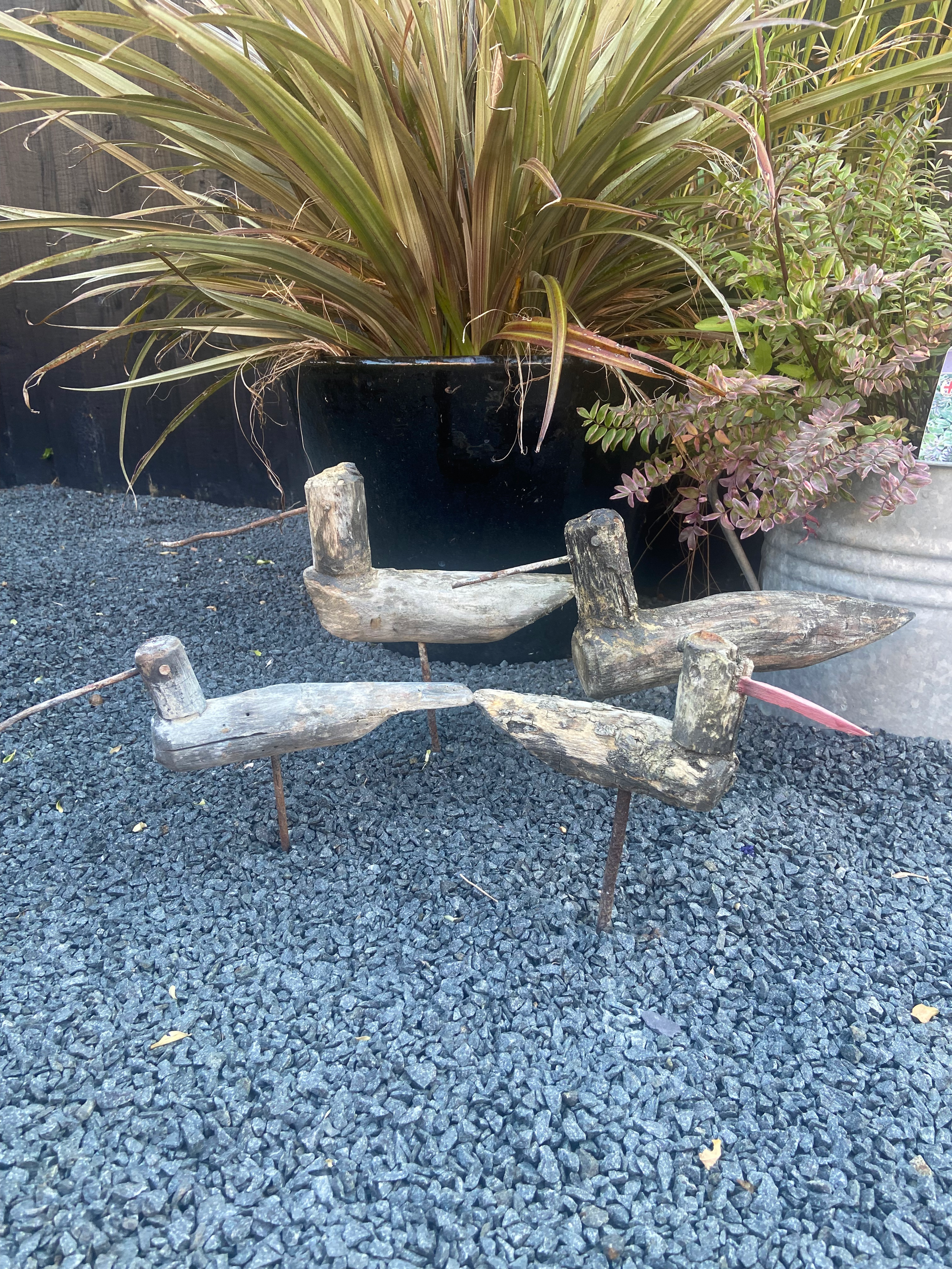 French Folk Art Wader Bird #1