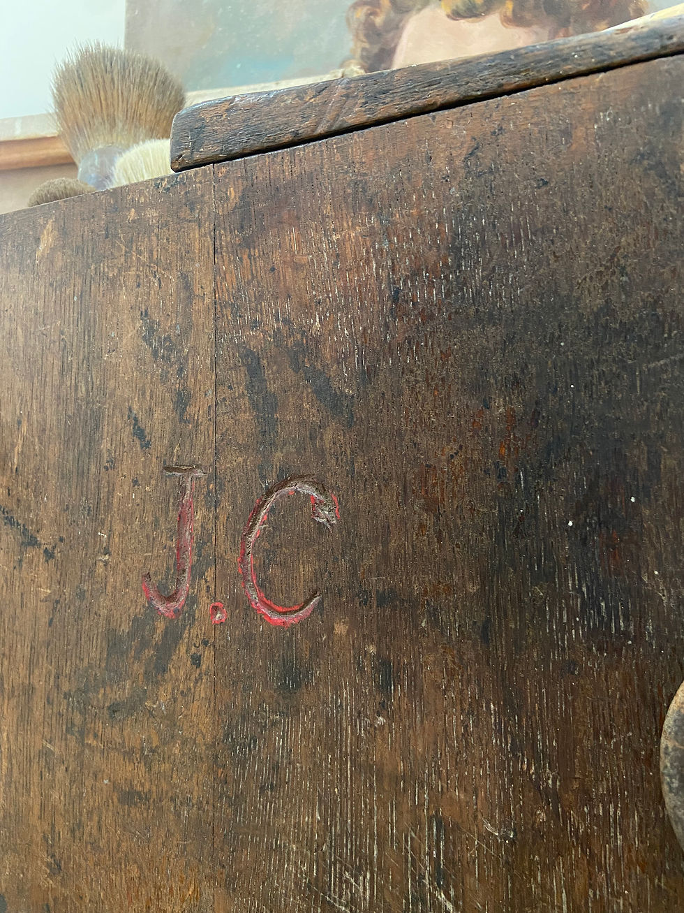 Thumbnail: Folk Art Painters Brush Box