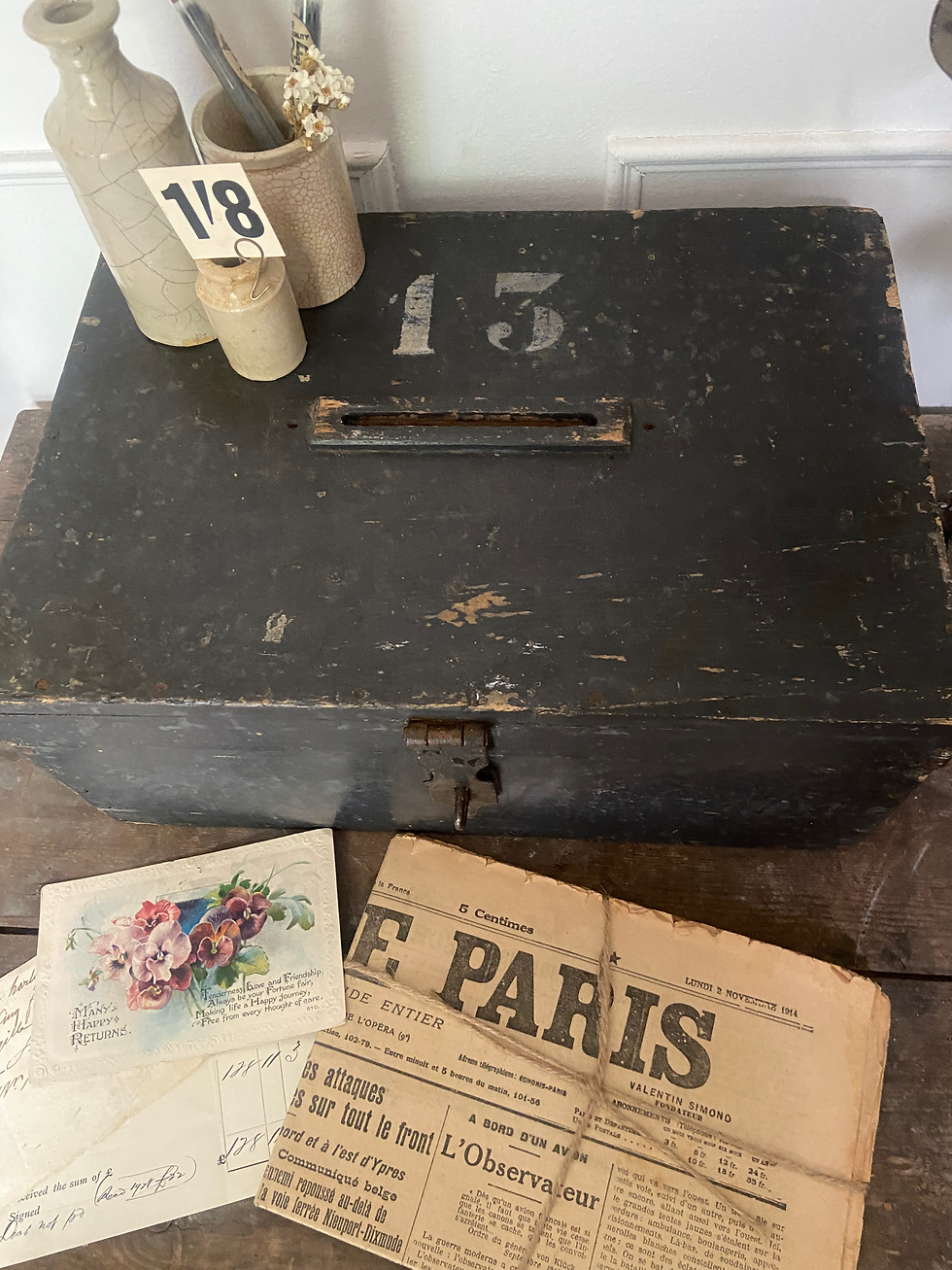 Vintage French Ballot Box (N°13)