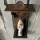 Thumbnail: Antique Carved Ecclesiastical Display Shelf