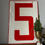 Thumbnail: Large Metal Vintage Scoreboard Number 5