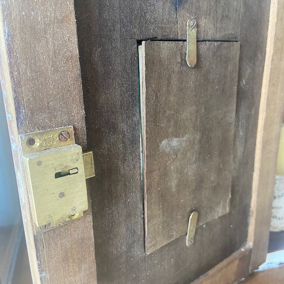 Thumbnail: A Lovely Vintage Painted Cupboard