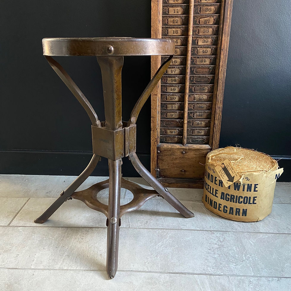 Thumbnail: Vintage Evertaught Machinists Stool