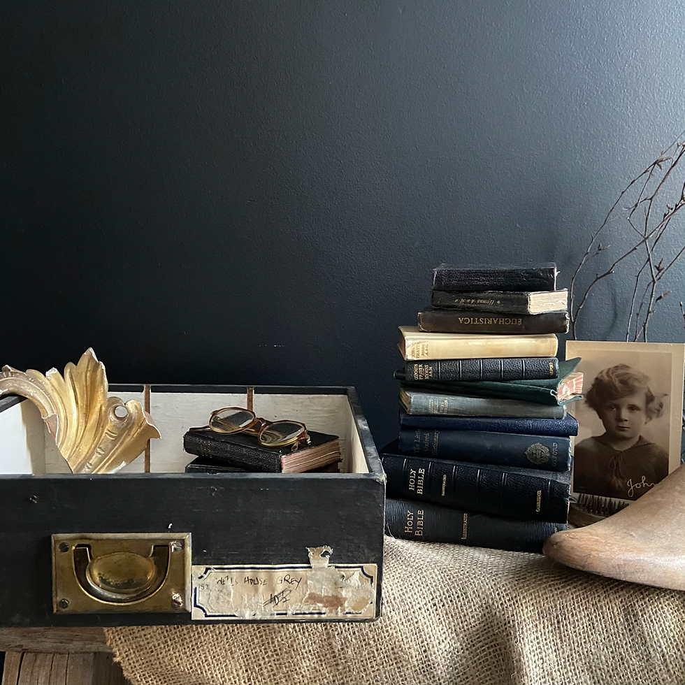Collection of Antique Haberdashery Drawers