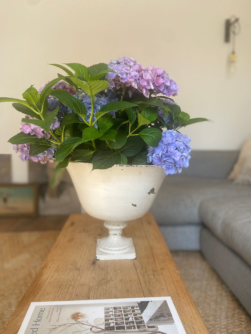 Thumbnail: A Gorgeous Large Painted Copper Urn