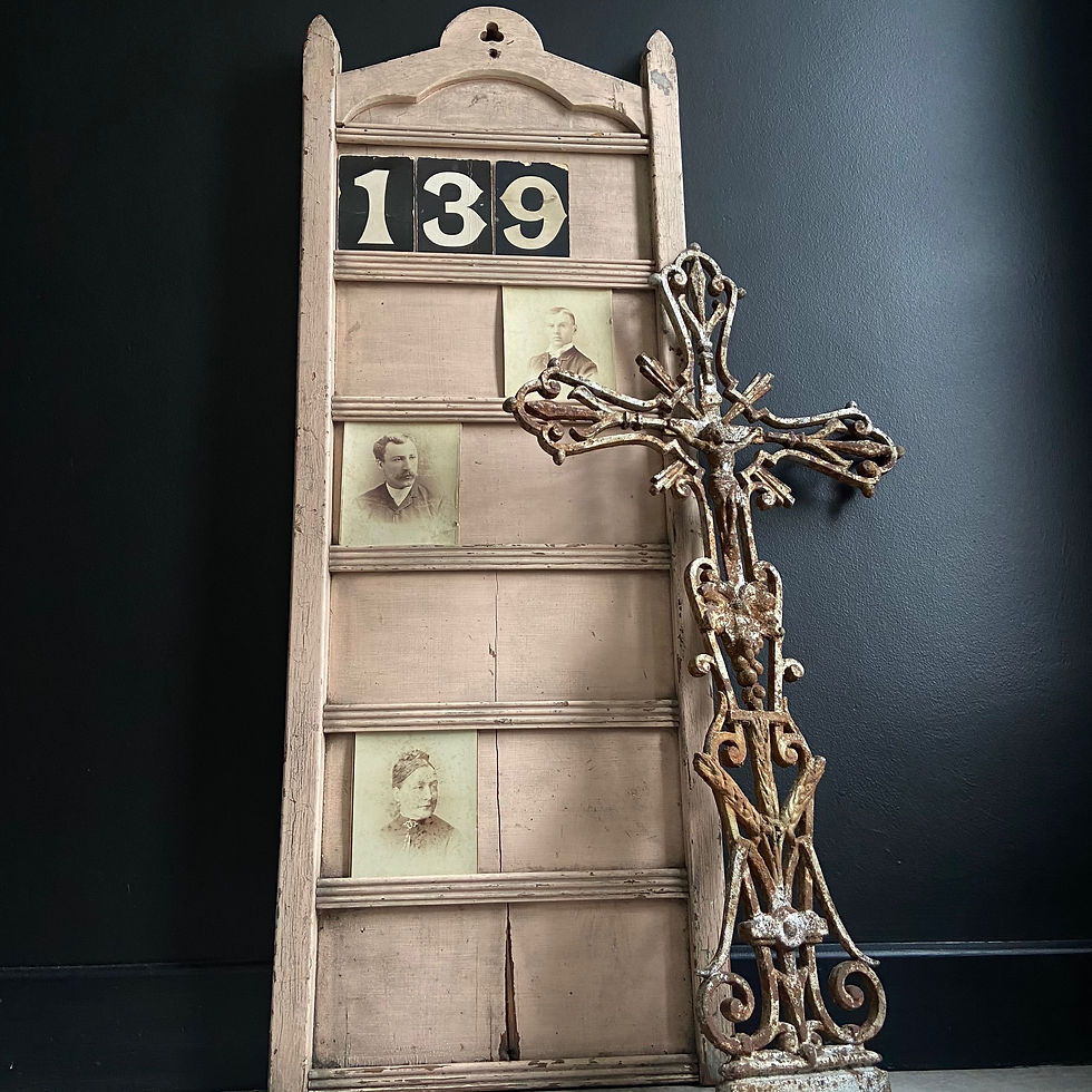 Thumbnail: Unique Rustic Hymn Board. 
