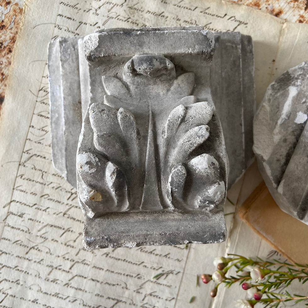 Thumbnail: Antique Plaster Carvings 