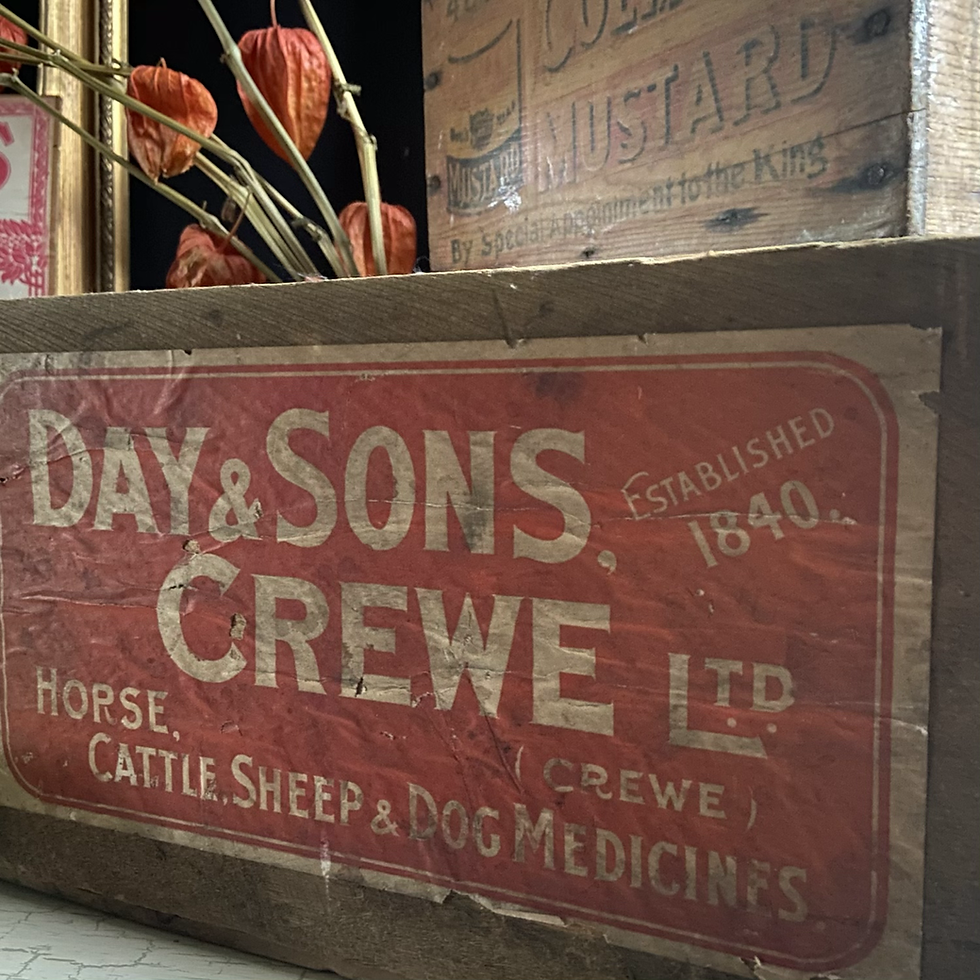 Lovely Vintage Day & Sons Crate