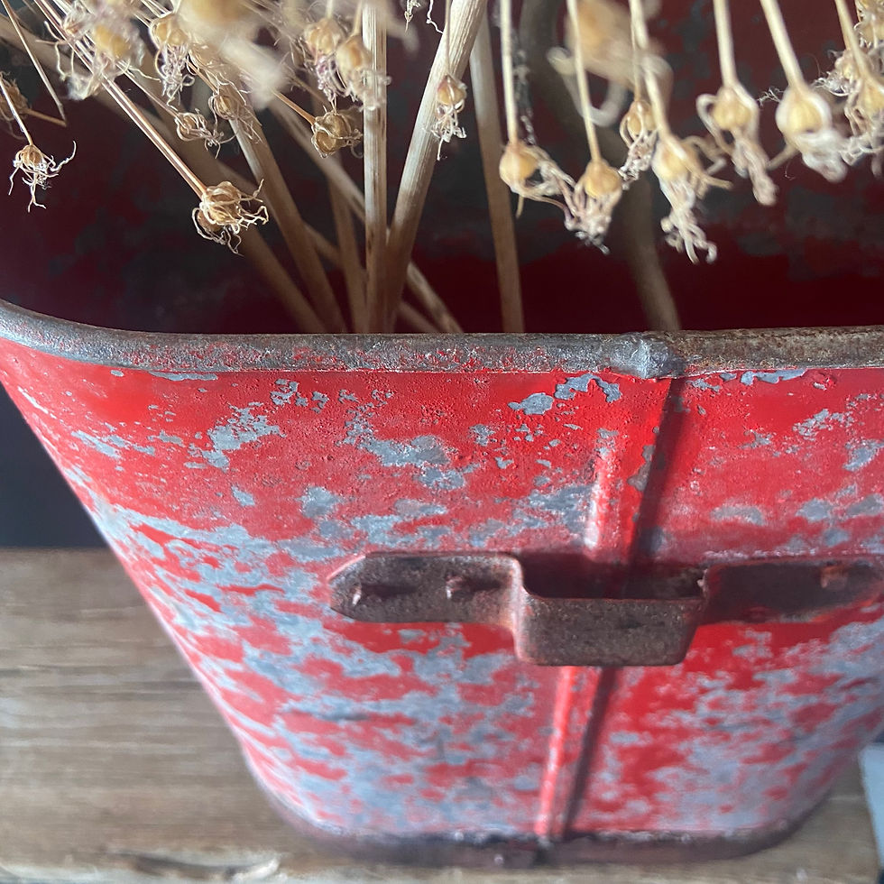 Thumbnail: Vintage Metal Fire Box