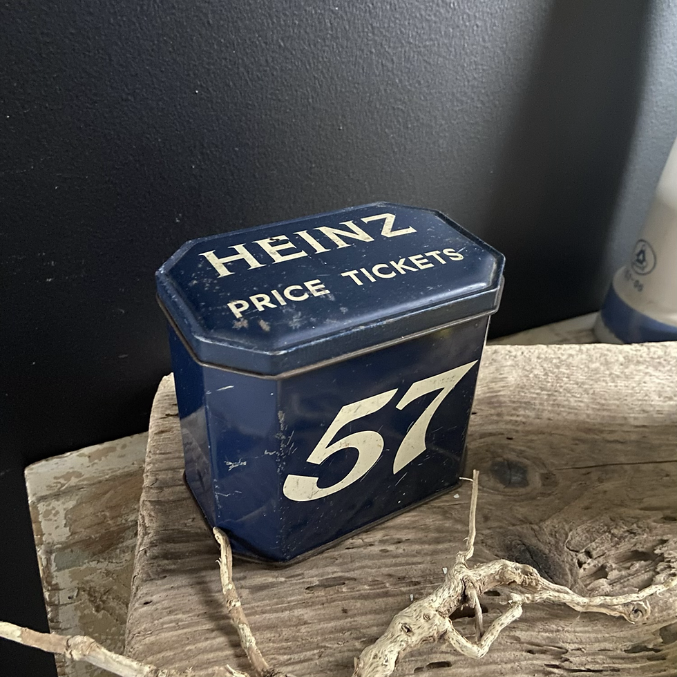 Thumbnail: Rare Vintage Heinz Shop Display Price Tags Tin 