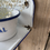 Thumbnail: French Enamel Laundry Pots And Rack