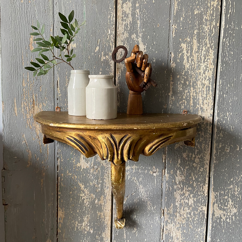 Thumbnail: Vintage Italian Small Wall Hung Table
