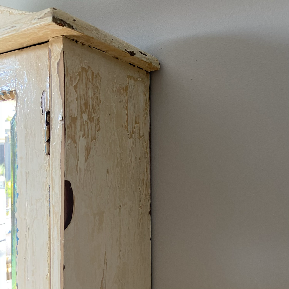 Thumbnail: A Lovely French Vintage Cupboard with Drawer. 