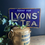 Thumbnail: Double Sided Lyons Tea Enamel Sign