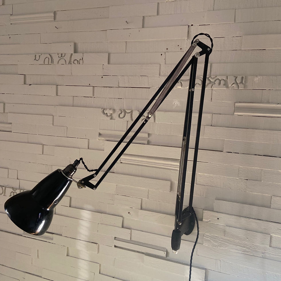 Thumbnail: Original Black Anglepoise 1208 Wall Lamp 