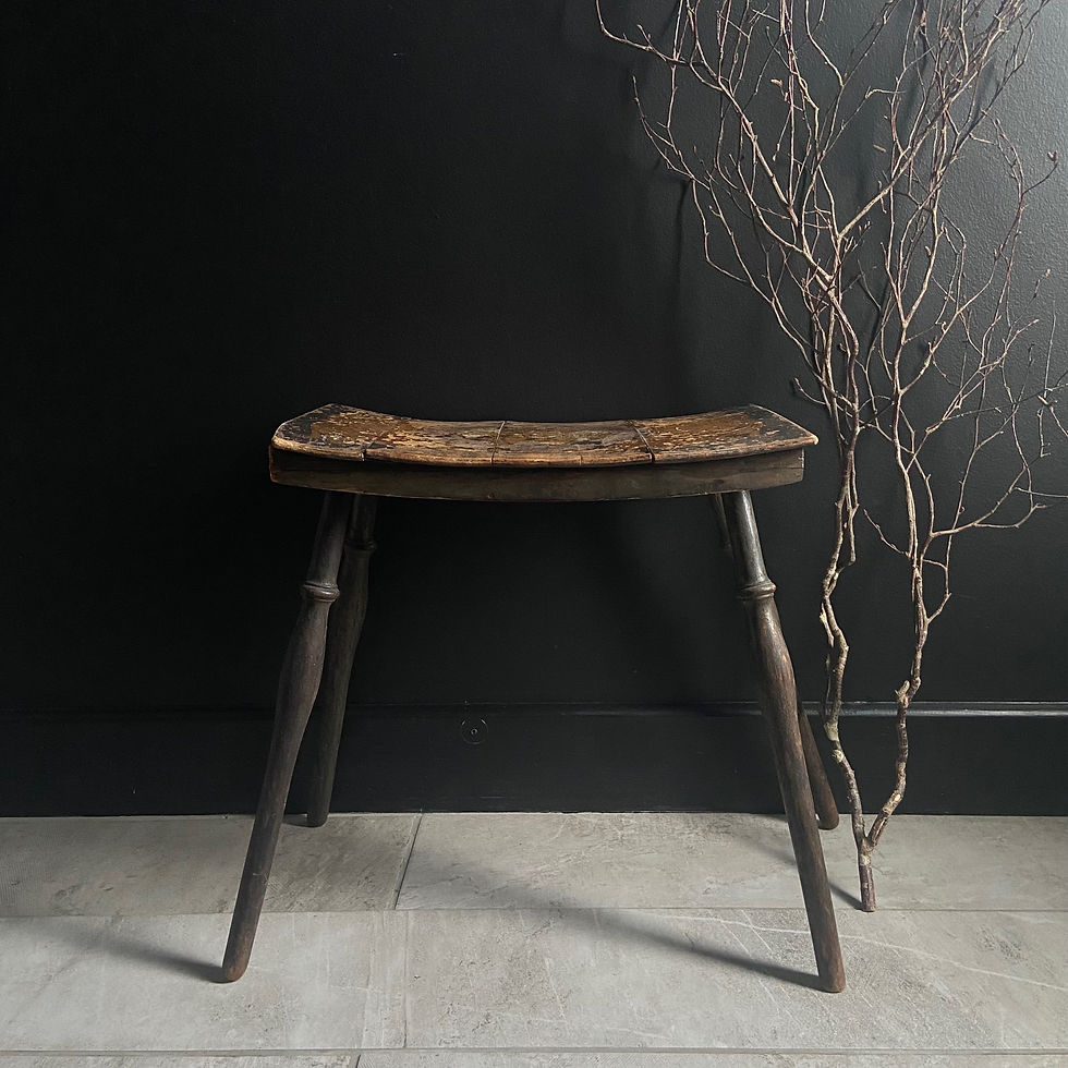 Thumbnail: Elegant Antique Music Themed Stool