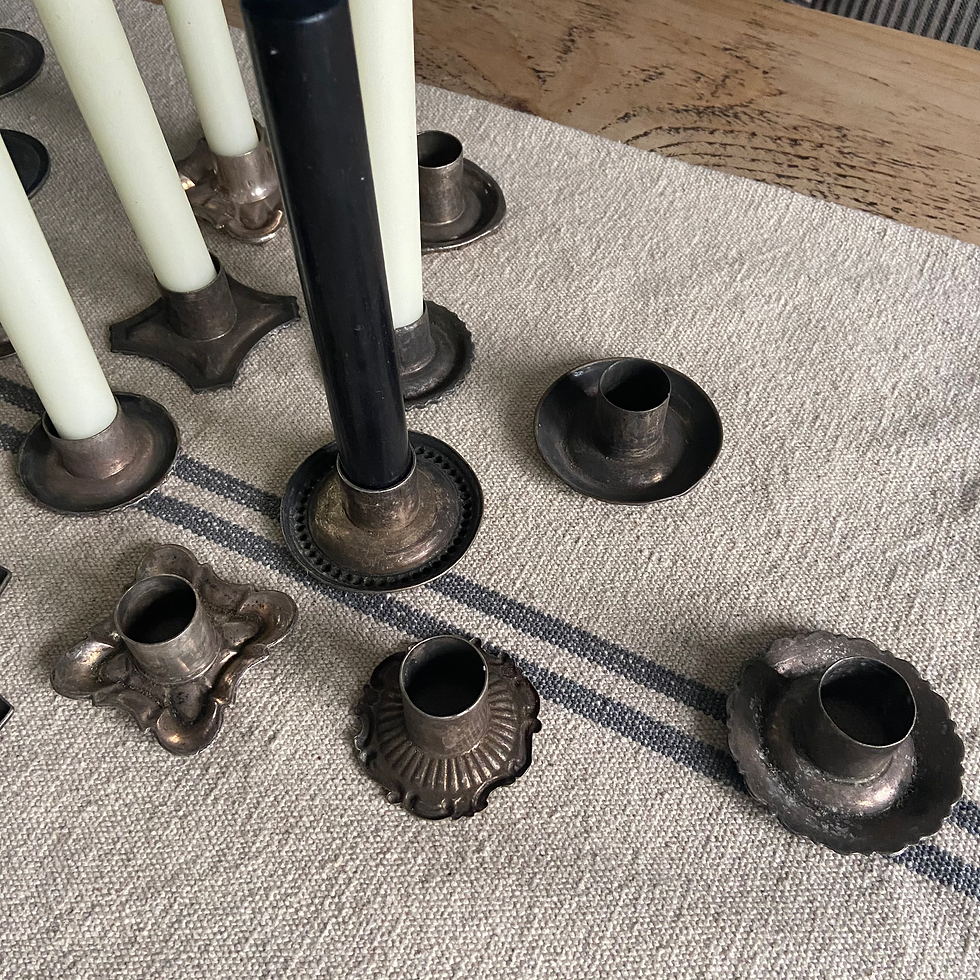 Thumbnail: Vintage Candelabra Cups (Set of 5)