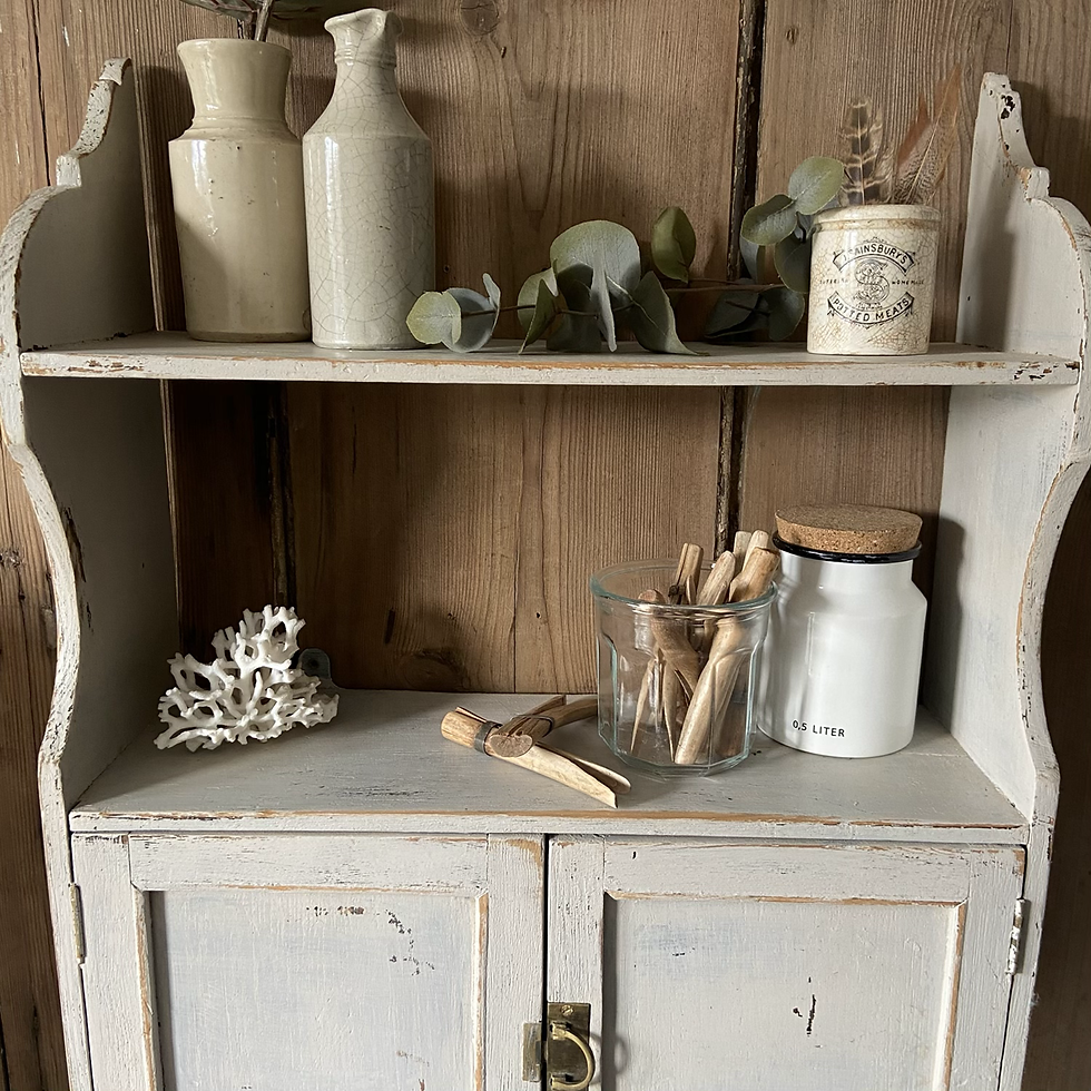 Thumbnail: French Vintage Wall Hung Cupboard 