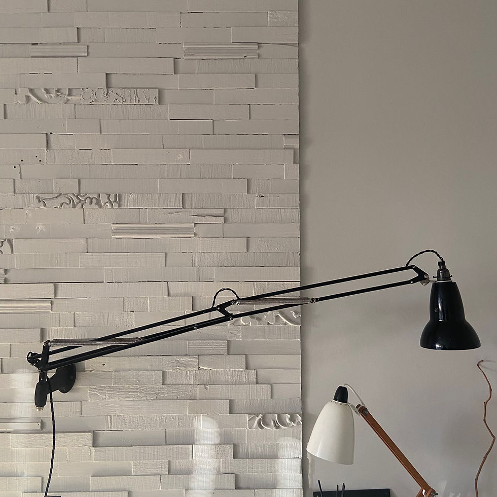 Thumbnail: Original Black Anglepoise 1208 Wall Lamp 