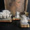 Thumbnail: RareAntique Water Gilt and Velvet Display Stand (Small)