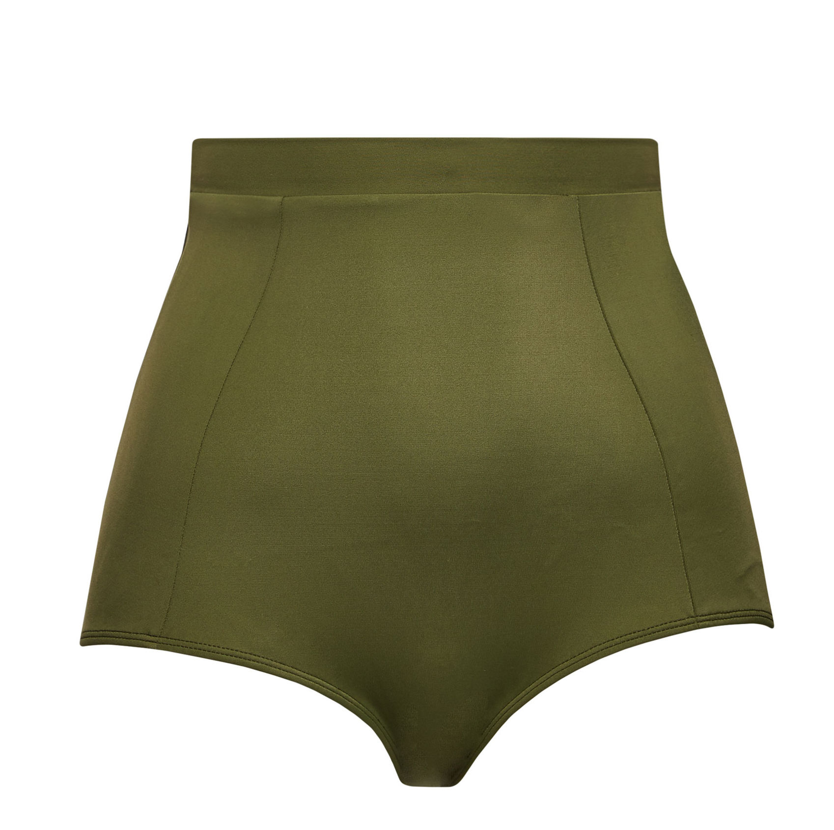 High waist bikini bottom olive green size XL (Größe 42)