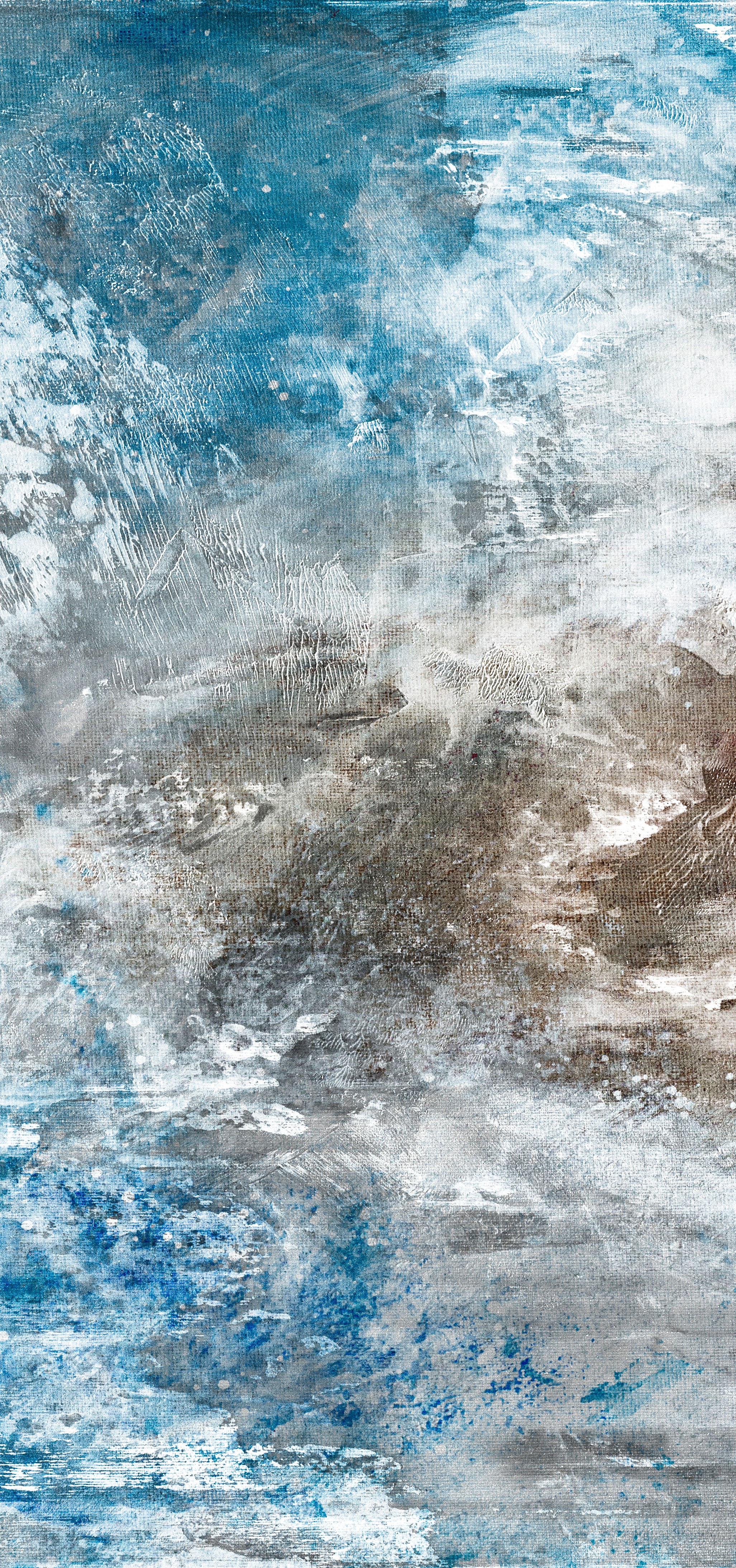 Gemälde Sven Joerg Hansen, abstrakt, Kunstdruck, surreal, lyrisch