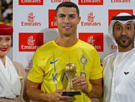 Cristiano Ronaldo faz história no Instagram, após título na Arábia Saudita.
