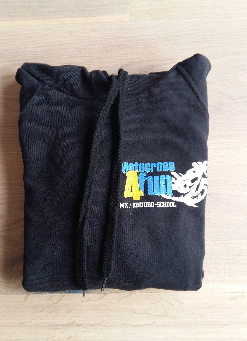Miniaturbild: Motocross Hoodie Black