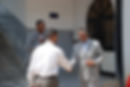 The meeting of the Director General of the project and the Director General of the Scientific Creati