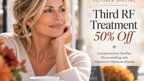 Build Your Collagen. Rebuild Your Skin. October RF MN Specials
