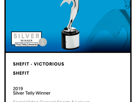 Now A Telly Award Winning Voice Actor!
