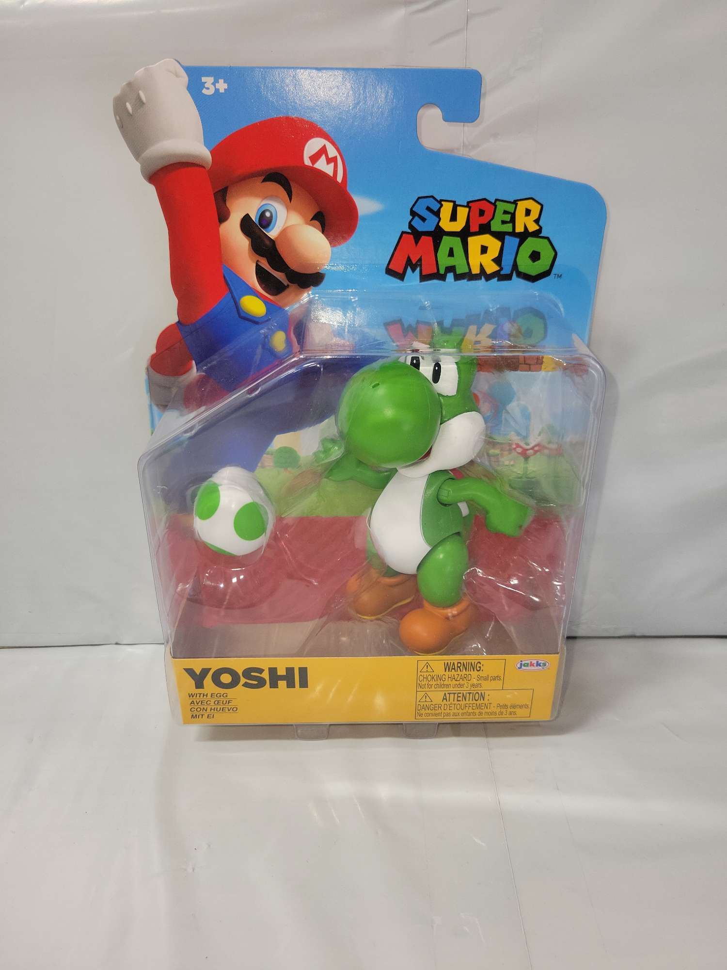Mario Yoshi With Egg 6 Inch Figure