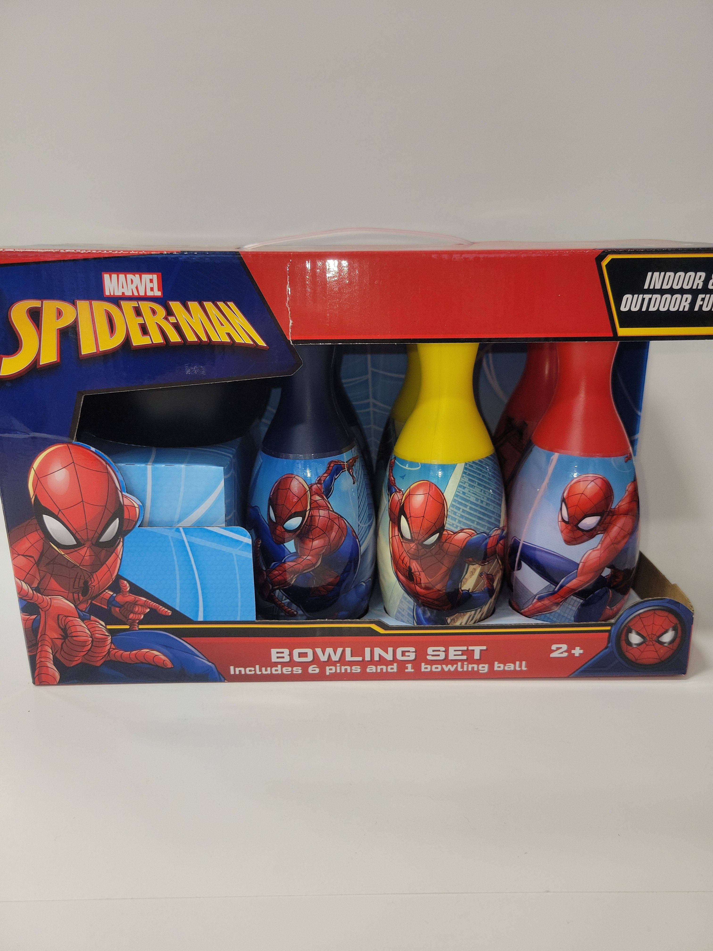 Spiderman bowling set 12 inch