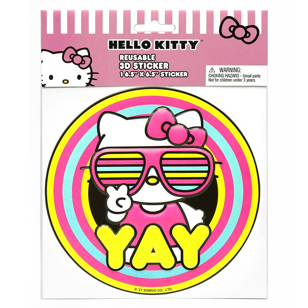 Miniatura: Hello Kitty by Reusable 3D Sticker 