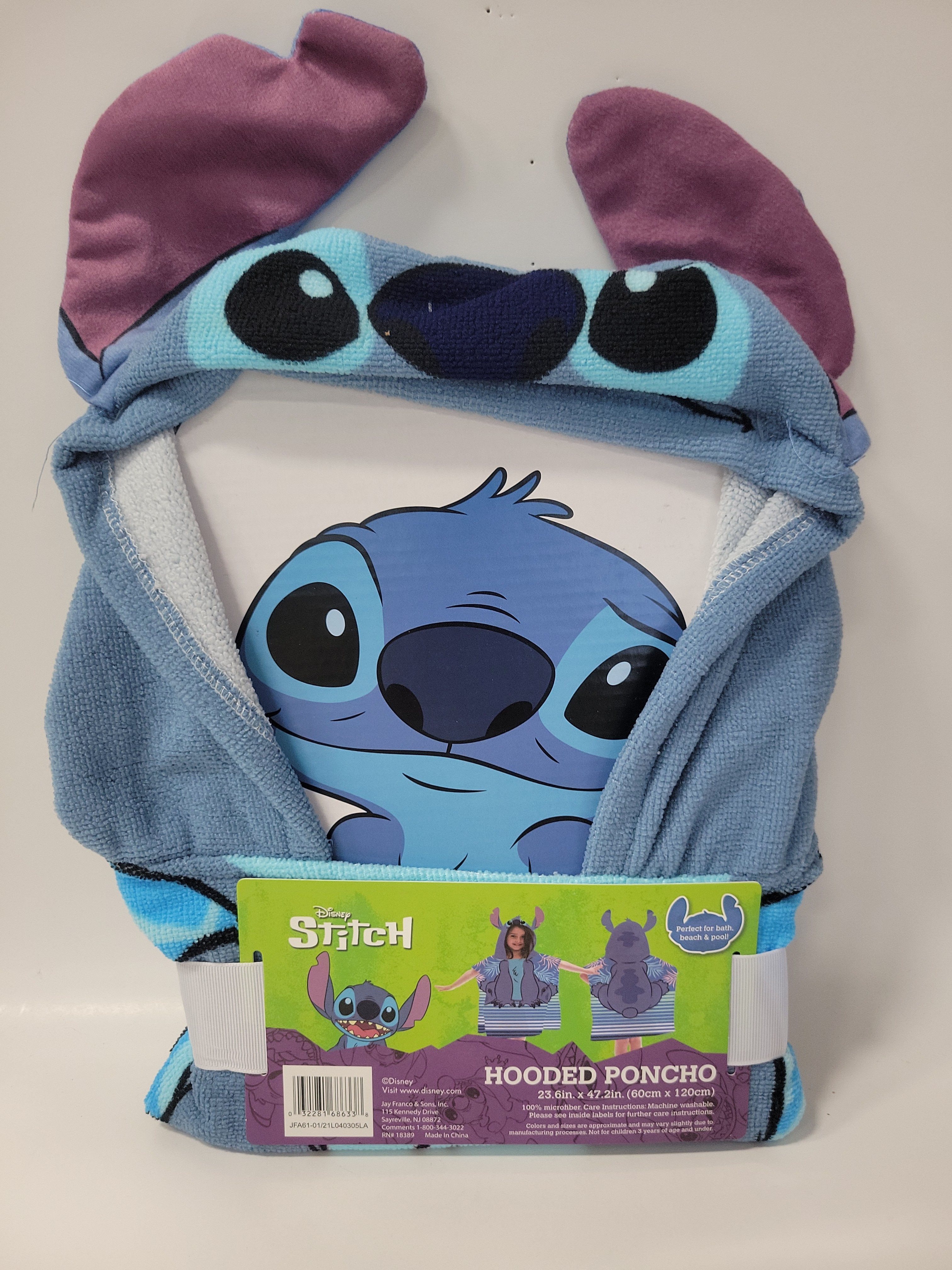 Lilo & Stitch hooded poncho