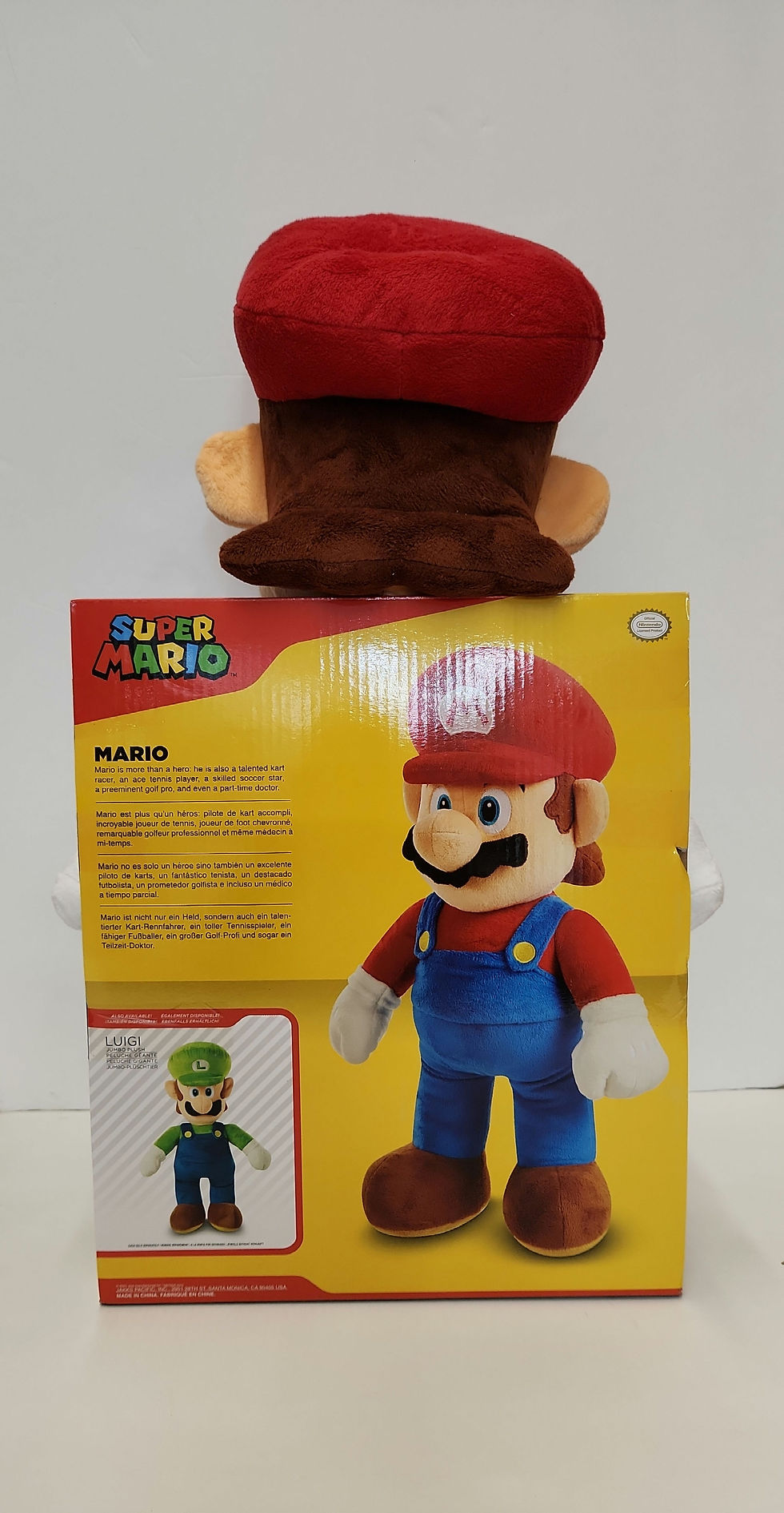 Thumbnail: Super Mario Bros - Mario 19.5"  Plush