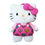 Miniatura: Hello Kitty Heart Print 18" Plush Backpack