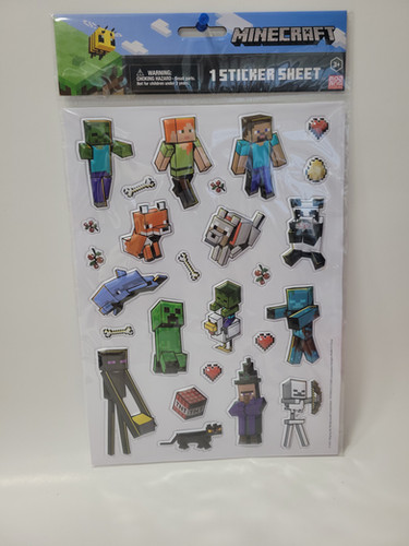 Minecraft Hello Sticker Minecraft 3d sticker | Hellolims