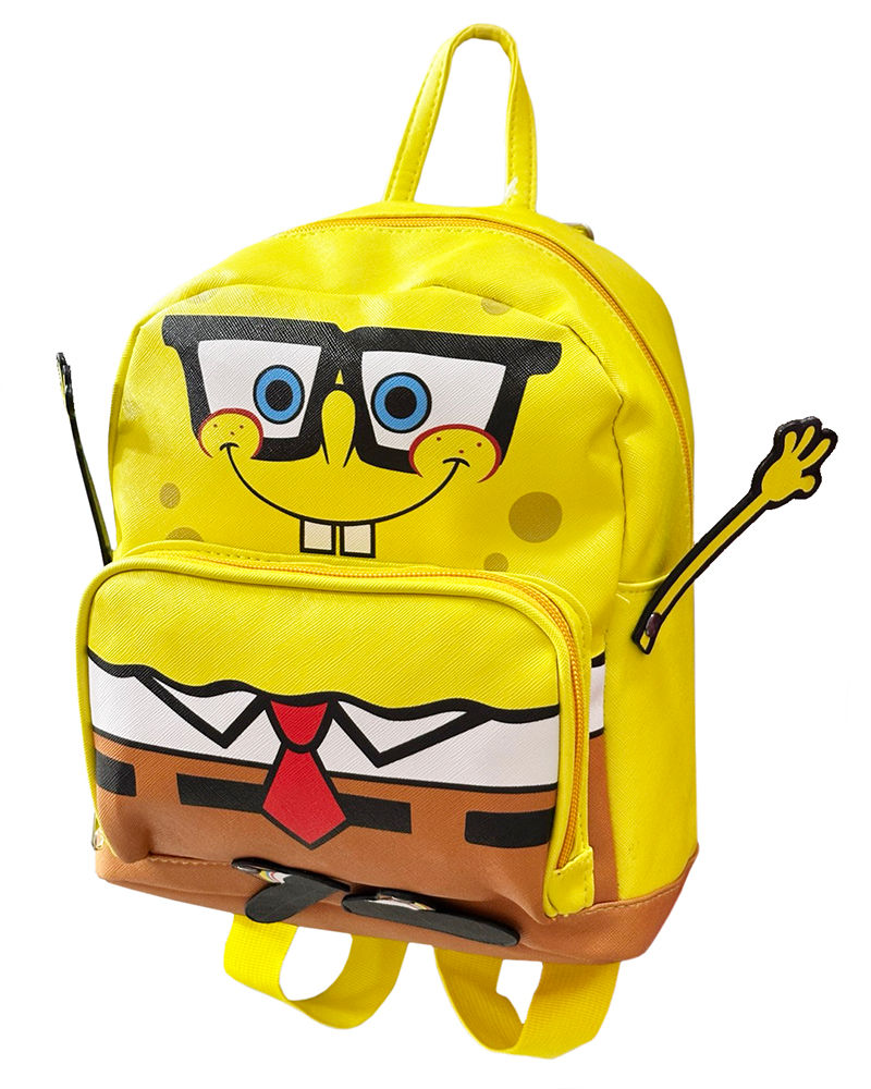 Spongebob Faux Leather 10" Mini Backpack