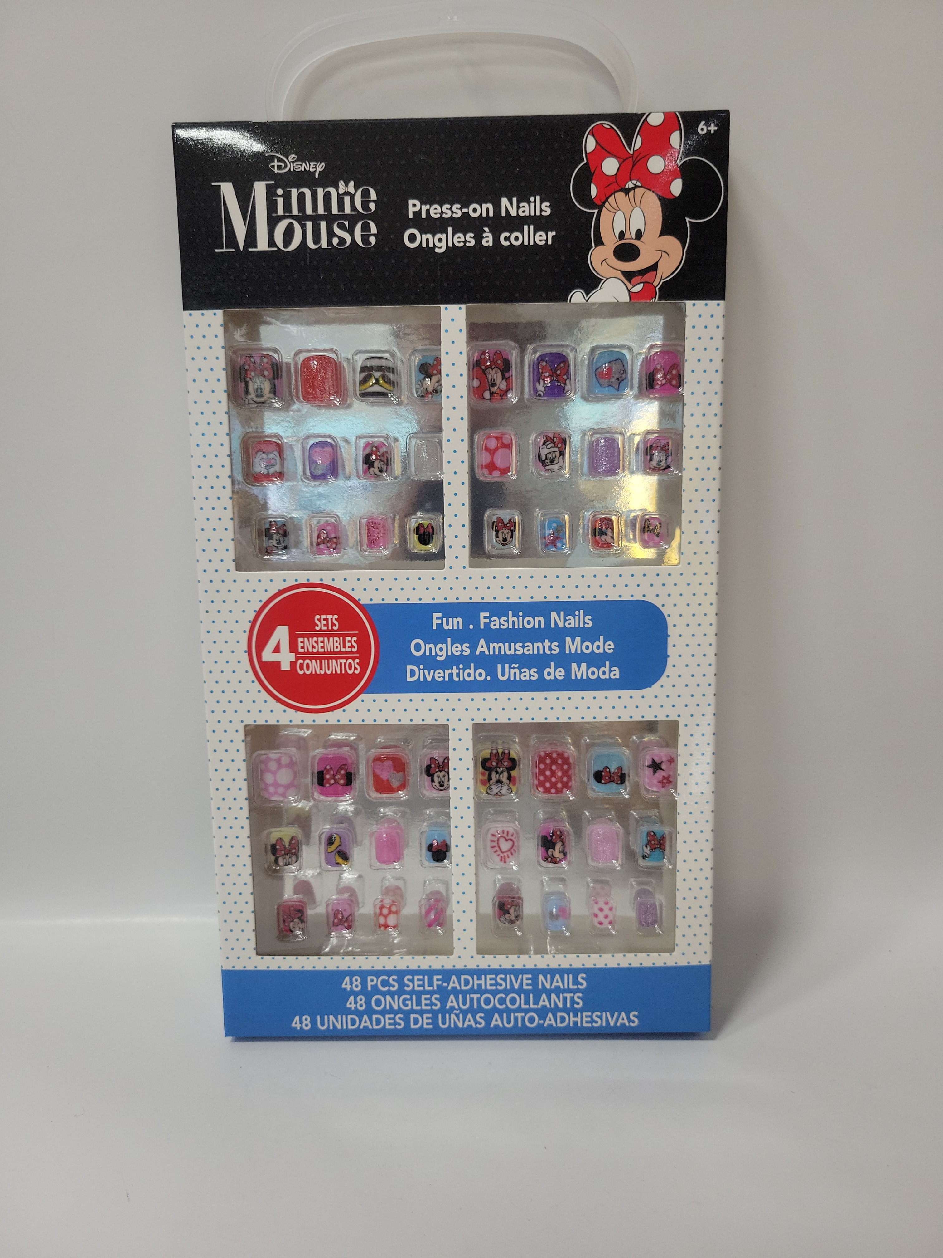 Mickey minnie mouse press on nail
