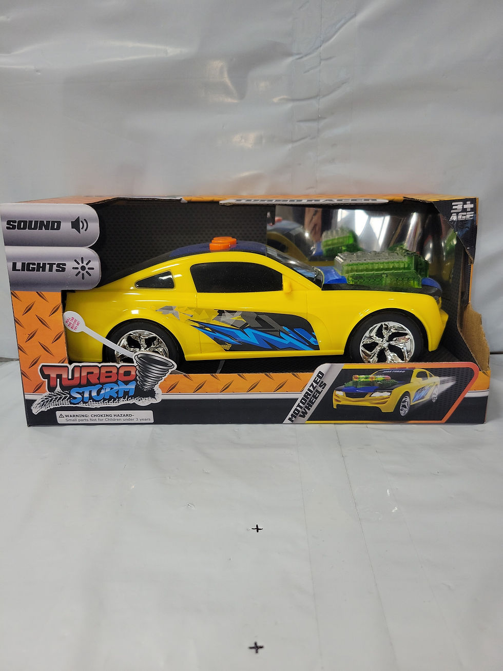 Turbo storm Lights and sound motorized wheels 12 Inch