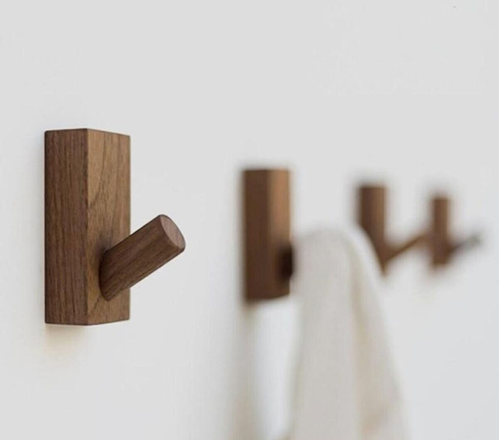 1000 adet yüksek kapasiteli toptan dekoratif ahşap duvar kancası satışı - FROMS