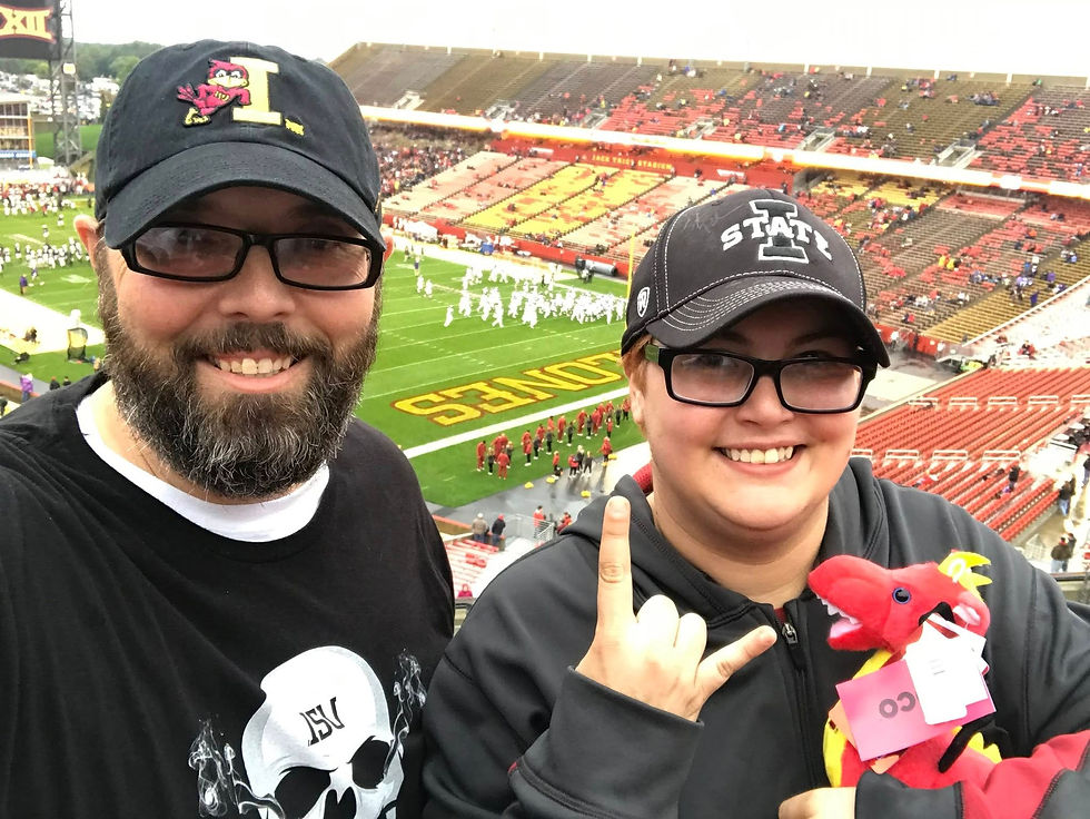 Tyler and Chris at ISU