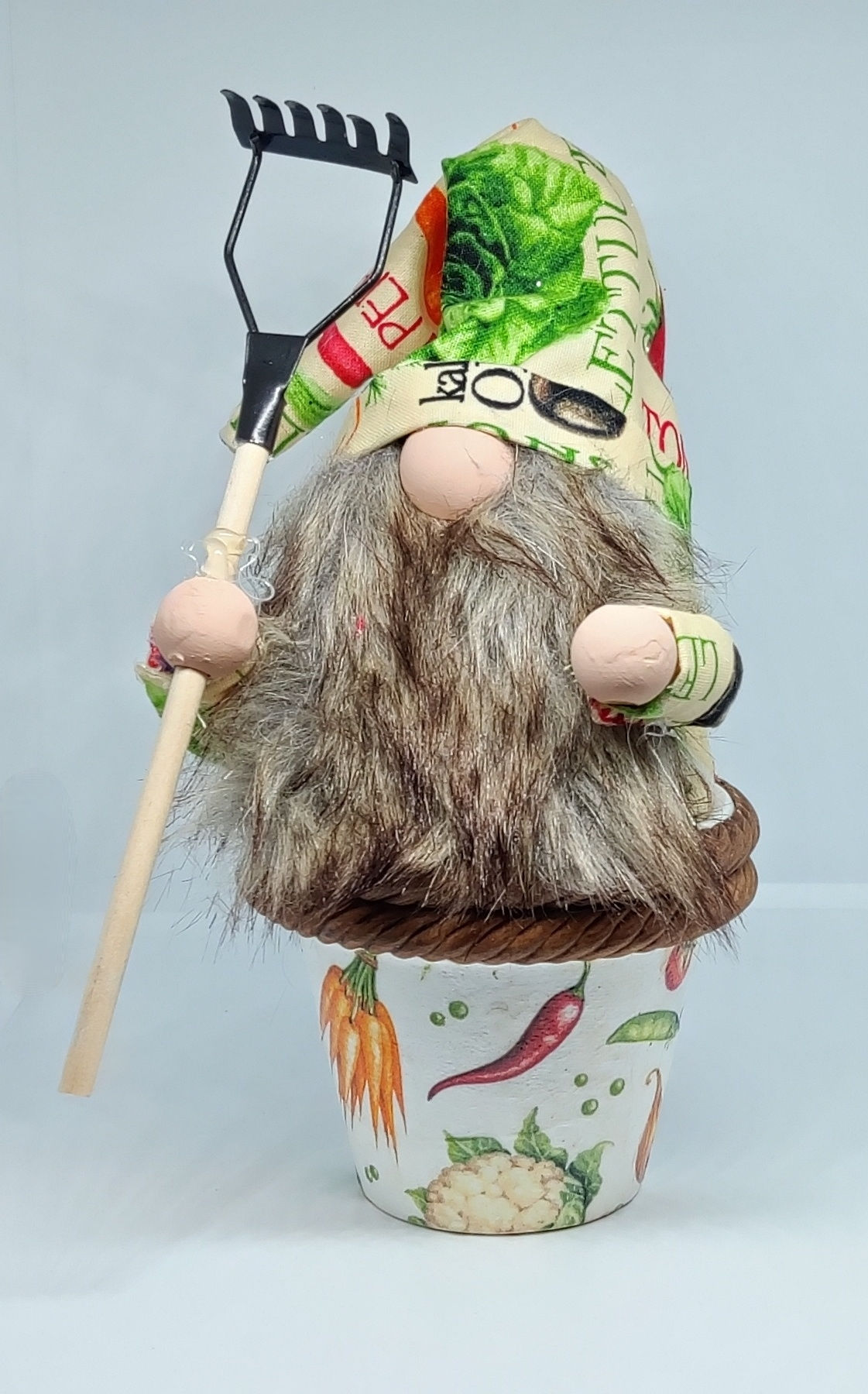 Gnome in a Pot - Garden Theme