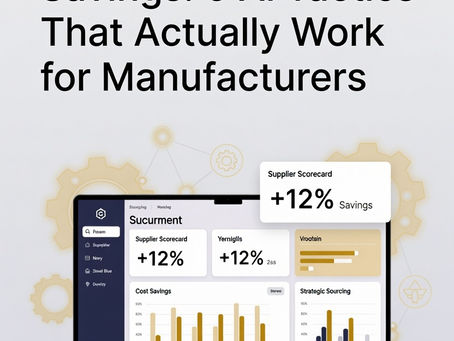 Computer with AI Supplier Scorecard