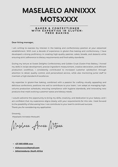 Motivation Letter