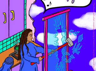 Original Artwork: The Surreal Absurdity of Male Supremacy: Taliban 2.0